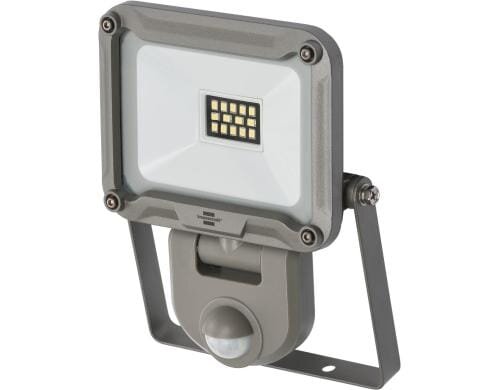 Brennenstuhl LED Strahler JARO 10W 6500K, 900lm, IP44, PIR Sensor