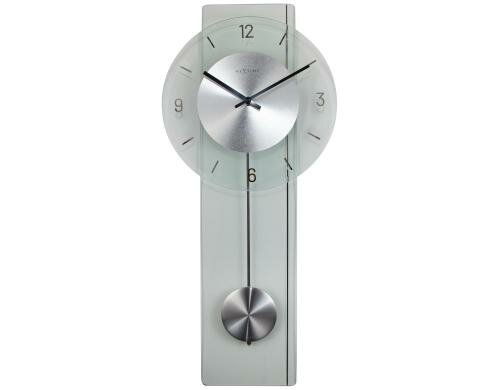NexTime Wanduhr Eleanor transparent 70x30cm