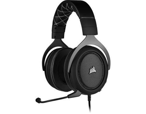 Corsair HS60 Pro Surround Wired Carbon Gaming Headset, Kabelgebunden, 7.1, Carbon