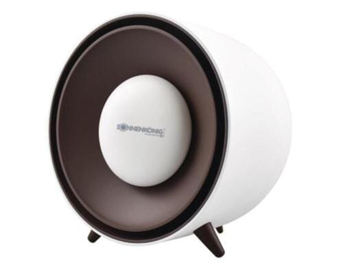 Sonnenkönig BEE-KeramikHeizl. weiss-braun 32 dB, 400 W, inkl. Handwärmer mit Wachs