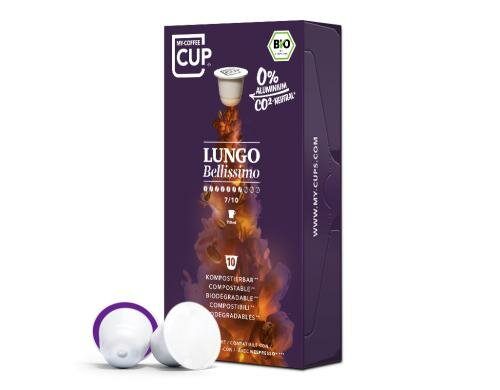 Lungo Bellissimo 10 BIO Kaffeekapseln
