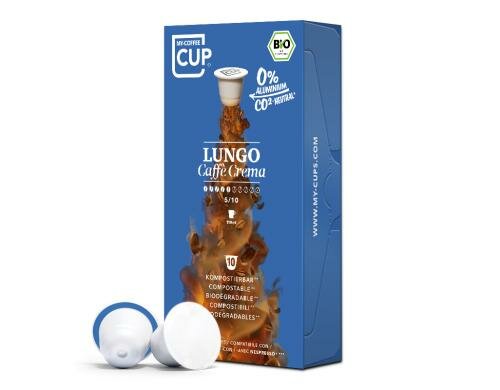 Lungo Crema 10 BIO Kaffeekapseln