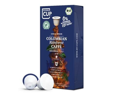 Colombian Rainforest Caffè 10 BIO Kaffeekapseln