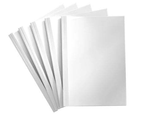 Peach Einbanddeckel weiss 10.0mm, 10 Blatt