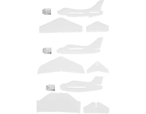 Creativ Company Flugzeug zum Bemalen 3 Stück, 11.5 - 12.5 cm