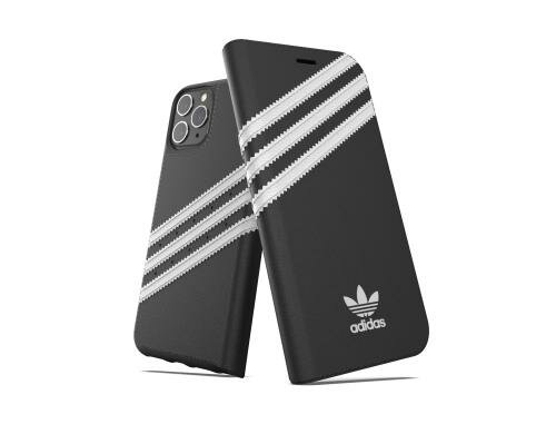 Adidas Basics Booklet Case PU schwarz für iPhone 11 Pro