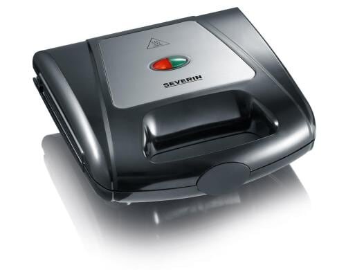 Severin Sandwich-Toaster 3 in 1 1000 Watt, Sandwich + Grill + Waffel