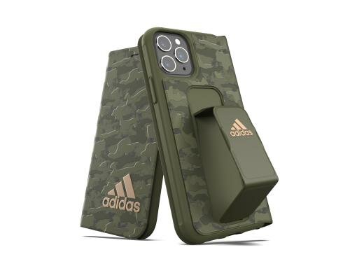 Adidas Folio Grip Case Camo grün für iPhone 11 Pro