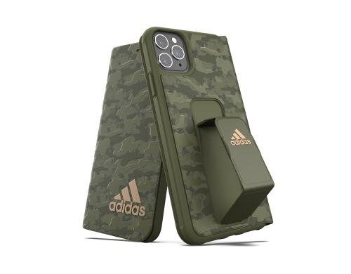 Adidas Folio Grip Case Camo grün für iPhone 11 Pro Max