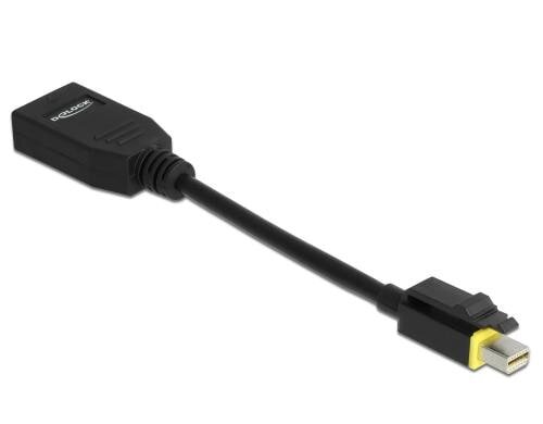 Delock Adapter Mini-Displayport-Displayport 7680 x 4320 @ 60 Hz, mit Einrastfunktion