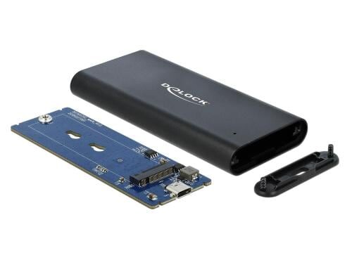 Delock M.2 NVME SSD Gehäuse zu USB3.1 Typ-C Betrieb von M.2 NVME SSDs an USB 3.1 Gen 2