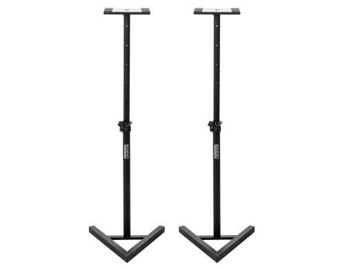 Bemero Studiomonitorstativ Paar SMS-9040BK Für Nahfeldmonitore, Höhe: 690-1300mm, Paar
