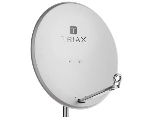 TRIAX TDS80 LG hellgrau Satelliten-Antenne 80cm, Stahl