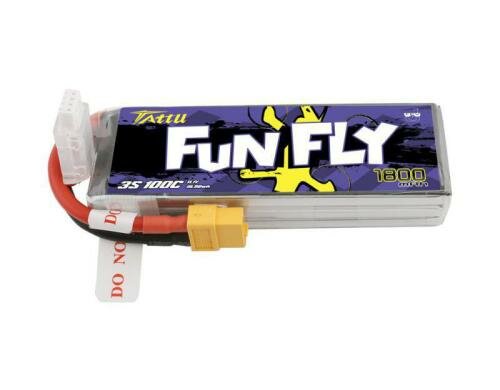 Tattu FF LiPo-Akku 11.1V 1800mAh 100C 3S1P 107x35x23 mm 160g XT60