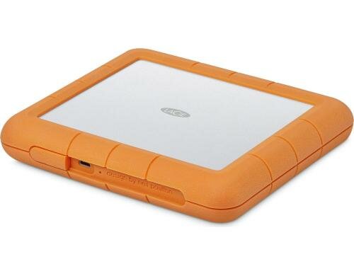HD LaCie Rugged Raid Shuttle 8TB USB-C silber/orange