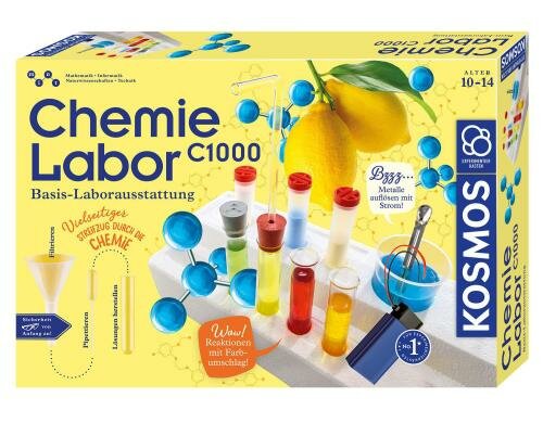 Kosmos Exp. Chemielabor C1000 ab 10 Jahren, 125 Experimente