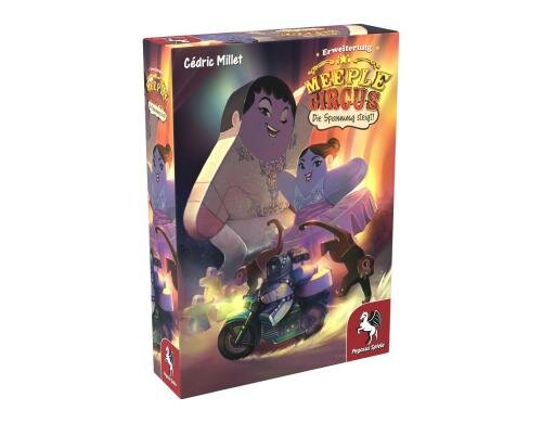 Meeple Circus: Die Spannung steigt Alter: 8+, für 2-5 Spieler