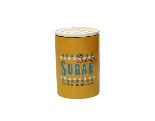 Tognana Vorratsdose Zucker Vintage Gelb 1 Stück, Vol: 650 ml