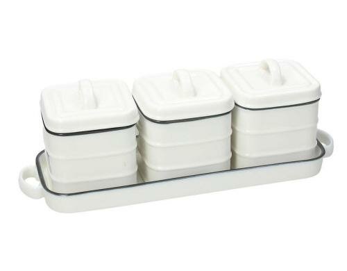 Tognana Vorratsdose Gewürz Retro Nero 1 Stück, Grösse 30x10cm H: 11cm