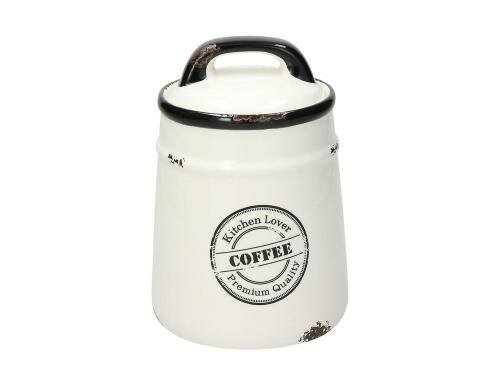 Tognana Vorratsdose Kaffee 12cm Urban 1 Stück, D: 12cm, H: 17.5cm, 0.85l Steingut