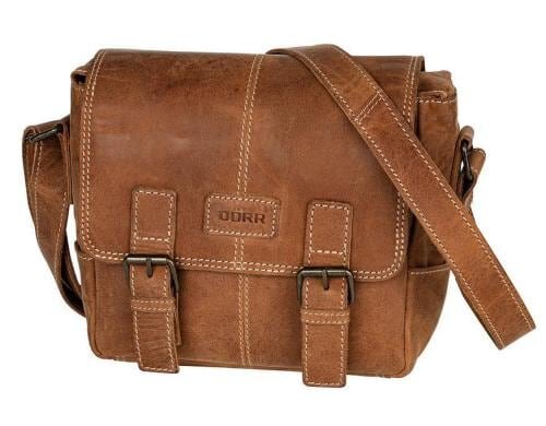 Dörr Leder Fototasche Kapstadt small Cognac