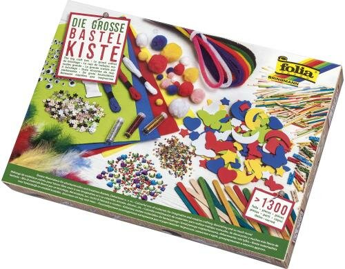 Folia Bastelkiste gross über 1300 Teile