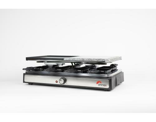Ohmex Raclette Grill OHM-RCL-4180 8 Personen, 1300W, Fondue