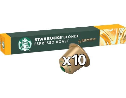 Blonde Espresso Roast Nespresso Blonde 10 Kapseln