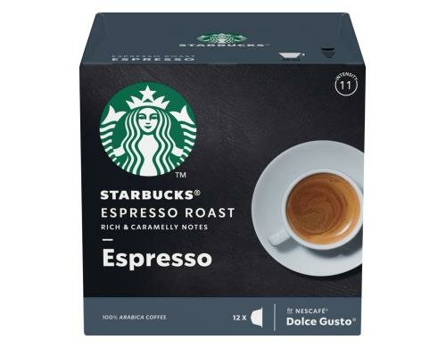 Espresso Roast Nescafe Dolce Gusto Dark 12 Kapseln