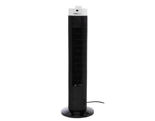 FURBER.cool Turmventilator FZ10-17KR schwarz / weiss, Höhe 76.5 cm