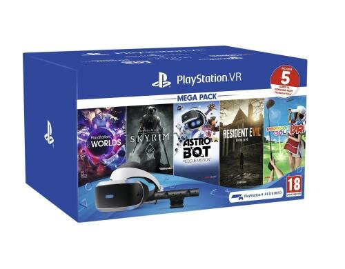 Sony PlayStation VR Mega Pack 2 VR-Headset inkl. Kamera & 5 Games