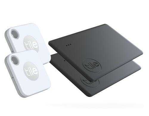 tile 2x Mate & 2x Slim Ortungsgerät/Schlüsselfinder