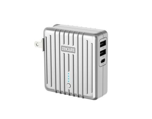 Zendure MIX 2-in-1 PB Charger 18W silver 5000mAh, USB-C PD