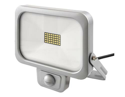 STEFFEN LED Strahler Worklight 10W 800lm 6500K, grau, 20cm Zuleitung