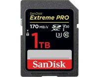 SanDisk SDXC Card 1TB Extreme Pro UHS-I V30 lesen...