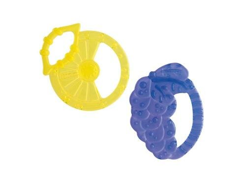 Chicco Massage-Beissring Soft Relax Citrone & Traube, 2 Stück