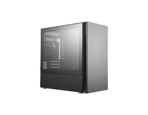 Cooler Master Midi T. Silencio S400 TG Wi 1x 5.25, 4x 3.5 int., 4x 2.5Int.