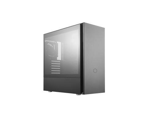 Cooler Master Midi T. Silencio S600 TG Wi 1x 5.25, 4x 3.5 int., 5x 2.5Int.
