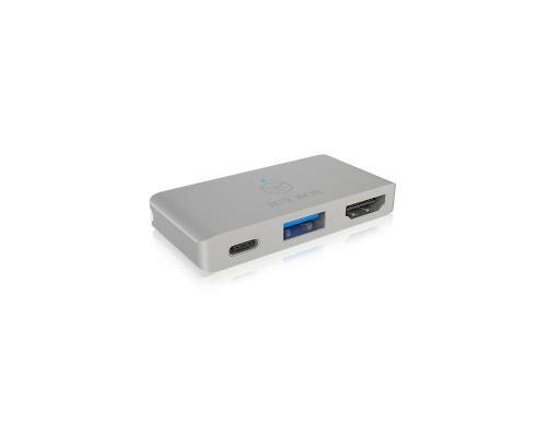 ICY BOX IB-DK4030-2C Dockingstation Dual Type-C DockingStation