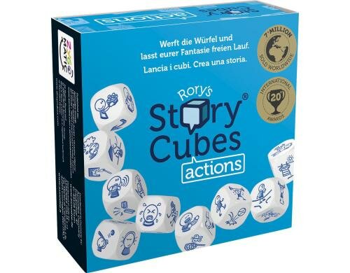 Story Cubes - Actions (multi) Alter: 6+ ;Spieler 1-10