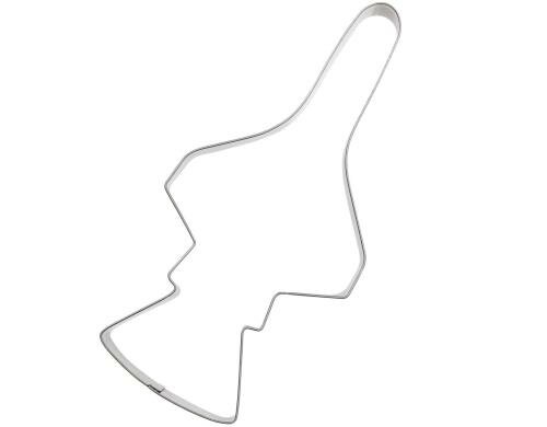 Rico Design Keksausstecher Rakete 14 x 7 cm