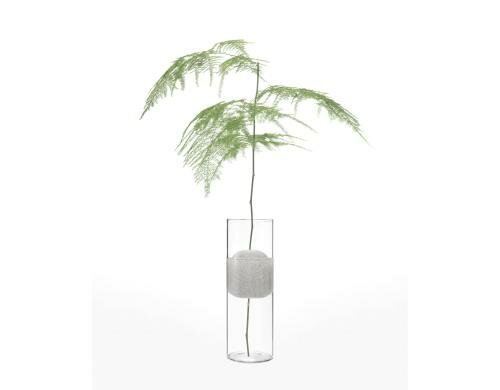 Studio Macura LAVA Vase aus Glas, Lavastein 9.5 x 95 x 23 cm