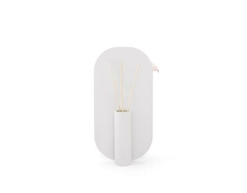 Studio Macura IZI Vase, Grau 8.5 x 12 x 24 cm