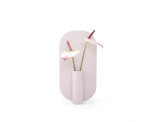 Studio Macura IZI Vase, Rosa 8.5 x 12 x 24 cm