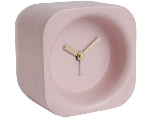 KARLSSON Wecker Chuncky, Rosa 12 x 12 x 9.5 cm, Exkl. 1 AA Batterien