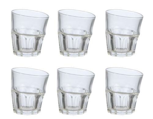 Arcoroc Trinkglas Popcorn 270ml 6tlg 6er Set, D: 8.5cm H: 10cm