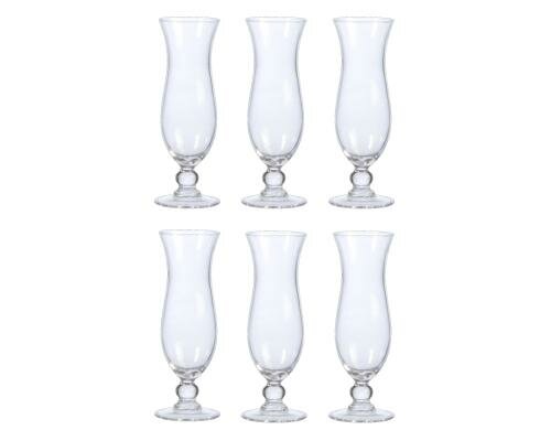 Arcoroc Cocktailglas Hurricane 250ml 6tlg 6er Set, D: 7.1cm H: 19.5cm