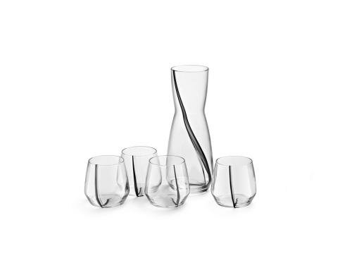 Royal L Trinkglas mit Karaffe Eleve 5tlg Becher: DxH: 9.6x8.8cm, Karaffe DXH: 9.8x25
