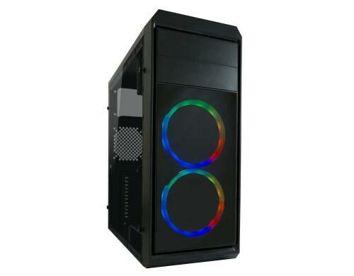 Lc-Power Midi Tower LC-999B-ON 2x 5.25, 2x 3.5, 2x 2.5 int.