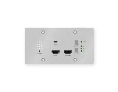 PureTools PT-HDBT-703-TXWP HDBaseT Wallplate Transm.4K HDMI &  USB-C